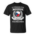 Czech Republic Holiday Fans Souvenir Czech Flag Cz T-Shirt