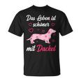 Dachshund Dog Girl Lady T-Shirt