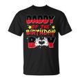 Dad And Mom Daddy Of The Birthday Boy Family Party Decor T-Shirt