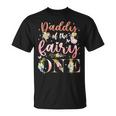 Dad And Mom Daddy Fairy One Birthday Girl Family Party Decor T-Shirt