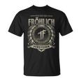 Das Ist Ein Froehlich Ding Froehlich Name T-Shirt