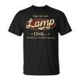 Das Ist Ein Lamp Ding Das Würdest Du Nicht Verstehen Lamp Name T-Shirt