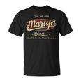 Das Ist Ein Martyn Ding Das Würdest Du Nicht Verstehen Martyn Name T-Shirt