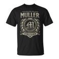 Das Ist Ein Muller Ding Muller Name T-Shirt