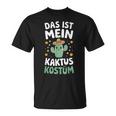 Das Ist Mein Kaktus Kostüm Party Carnival Fancy Dress T-Shirt