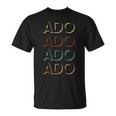 De Primer Nombre Ado Mi Personalizada Con Nombre Camiseta unisex