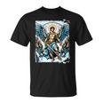 Disfraz De Ángel San Patrono San Miguel Arcángel Camiseta unisex