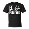 Divertido El Padrino Para Padrino Español Camiseta unisex