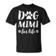 Dog Mimi Fur Life Grandma Dog Lover Mother's Day T-Shirt