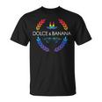 Dolce And Lgbtq Banane Pride Grafik Niedlich Regenbogen T-Shirt