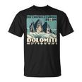 Dolomites Italy Tre Cime Di Lavaredo Drei Zinnen Hiking T-Shirt