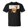 Double Head Card Game Re T-Shirt