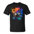 Drum Set Colourful Instrument Band Drums Music Musician T-Shirt