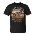 Dutch German Shepherd Hard Hardener Hollandse Herder Dog T-Shirt