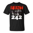 Ebm-Front Electronic Body Music Pro-Frnt-242 Camiseta unisex
