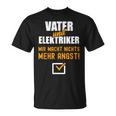 Electrician Father Dad Birth T-Shirt