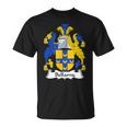Escudo De Armas Bellamy Escudo De La Familia Camiseta unisex