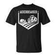 Farmer Tractor Lovers Farmers Child Pocket Print Farmers Demic T-Shirt