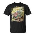 Father's Day Dad Birthday Parent Duck Feeding Picnic T-Shirt