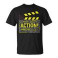 Filmmaker Director Cameraman Film Crew T-Shirt