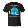 Finally World Peace On Earth Pun Achieved World Peas Tank Top T-Shirt