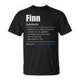 Finn Name First Name T-Shirt