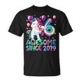 Flossing Unicorn 6 Year Old 6Th Birthday Girl Unicorn Party T-Shirt Flossing Unicorn 6 Year Old 6Th Birthday Girl Unicorn Party T-Shirt