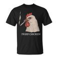 Fried Chicken 420 Smoking Marijuana Stoner Weed Meme T-Shirt