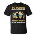 40 Year Old Birthday Mountain & Walking Hiking T-Shirt