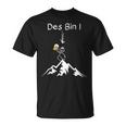 Hiking Beer Des Bin I Mountains Alps Outdoor S T-Shirt