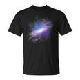 Galaxy Space Planets Universe Stars Moon Astronomer T-Shirt