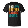Gamer Nager 8 Oder 12 Jahre Sohn Bruder Gaming Legend T-Shirt