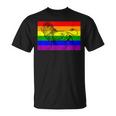 Gay Lion Pride Flag Rainbow Queer Lion T-Shirt
