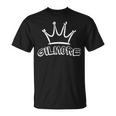 Gilmore Family Name Cool GILMORE Name And Royal Crown T-Shirt