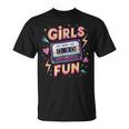 Girls Just Wanna Have Fun Retro 80S Throwback Memories Vibe T-Shirt