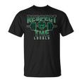 Gracioso Respeto A Los Locales Cocodrilo En El Gimnasio Halterofilia Camiseta unisex