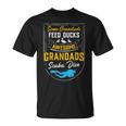 Some Grandads Feed Ducks Awesome Grandads Scuba Dive T-Shirt