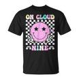 Groovy On Cloud Nine Bday 9Th Birthday Girl 9 Year Old T-Shirt