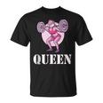 Gym Partner Queen Bunny Portería De Levantamiento De Pesas Para Pareja Sin Mangas Camiseta unisex