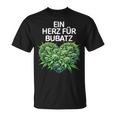 A Heart For Bubatz Bubatz Saying With Heart Bubatz T-Shirt