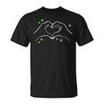 Heart Hands Patrick Clover Taylor First Name Girl Vintage T-Shirt