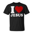I Heart Jesus I Love Jesus T-Shirt