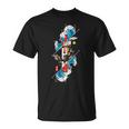 Hokusai Japonais En Fleurs De Cerisier Dans Le Style Rétro Des Années 90 T-Shirt