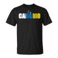 Hombre Soy Canario Diseño Con La Bandera De Canarias Camiseta unisex