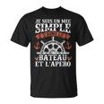Humour Bateau Capitaine Marin Bateaux Bateau T-Shirt