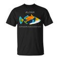 Humuhumunukuapua'a Olelo Hawaiian Reef Triggerfish T-Shirt