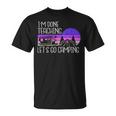 I'm Done Teaching Let's Go Camping Teacher Summer Vacation T-Shirt