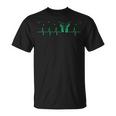 Irish Dance Heartbeat Clover Festival Ceili Stepdance T-Shirt