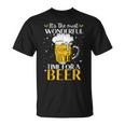 It's The Most Wonderful Time For A Beer Beer Lovers T-Shirt