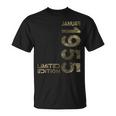 January 1955 Man Woman 70Th Birthday Limited Edition T-Shirt